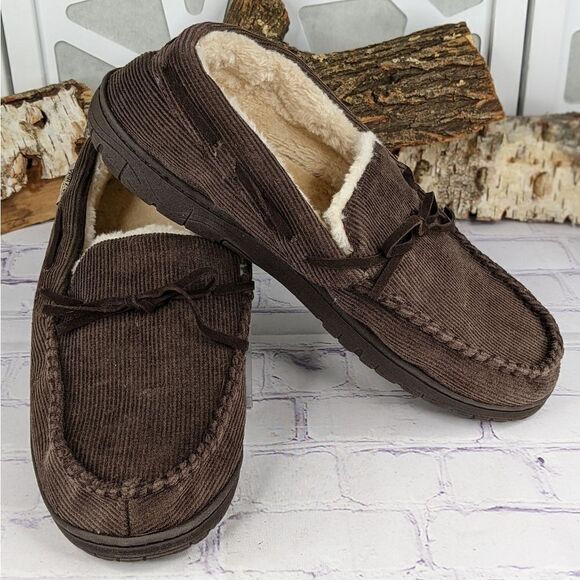 Pawz By Bearpaw Men's Rob Moccasin Slipper - Picture 1 of 8